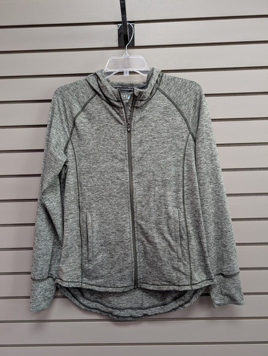 Women's Women Size M Green Recreation Heathered Hooded Long Sleeve Sweatshirt