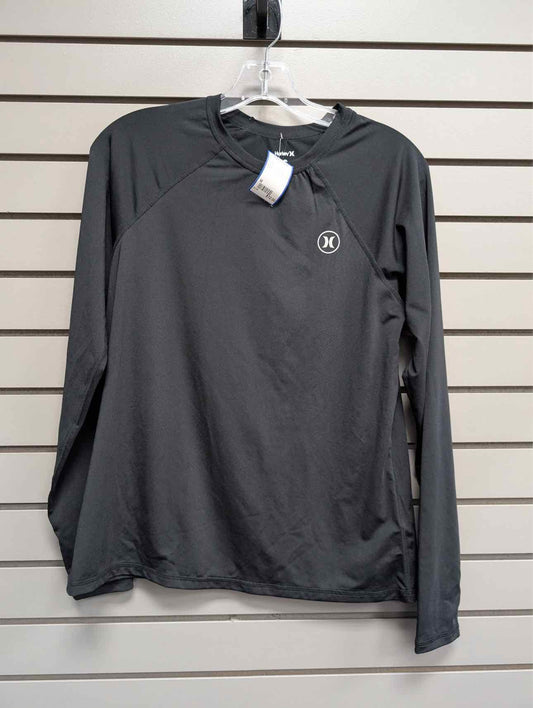Women's Women Size M Black hurley Long Sleeve Shirt