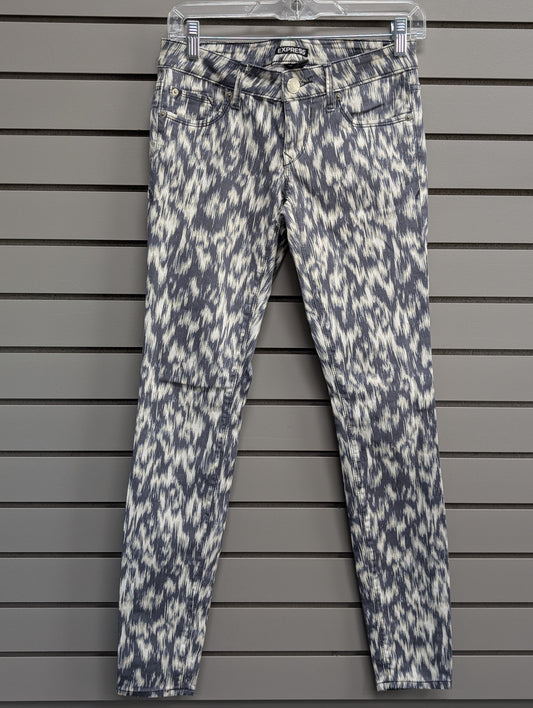 Women's Waist Size 0 Express Gray Pant