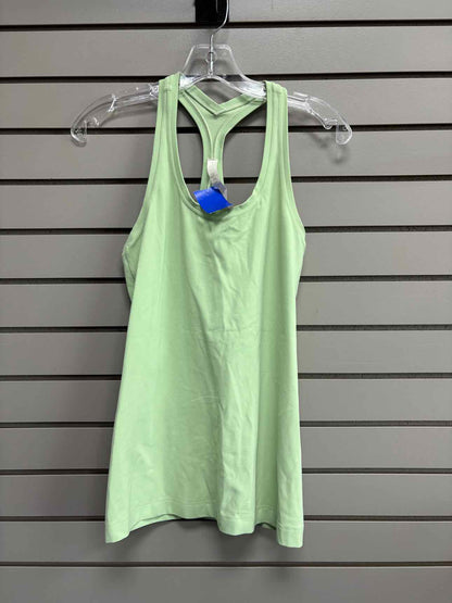 Women's Women Size 8 Lululemon Green Racerback Tank Top
