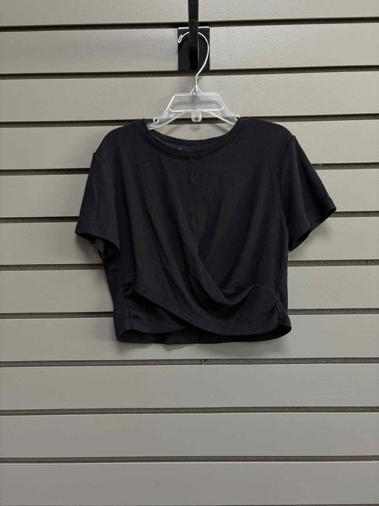 Women's Child Size S Unknown Black Short Sleeve Shirt