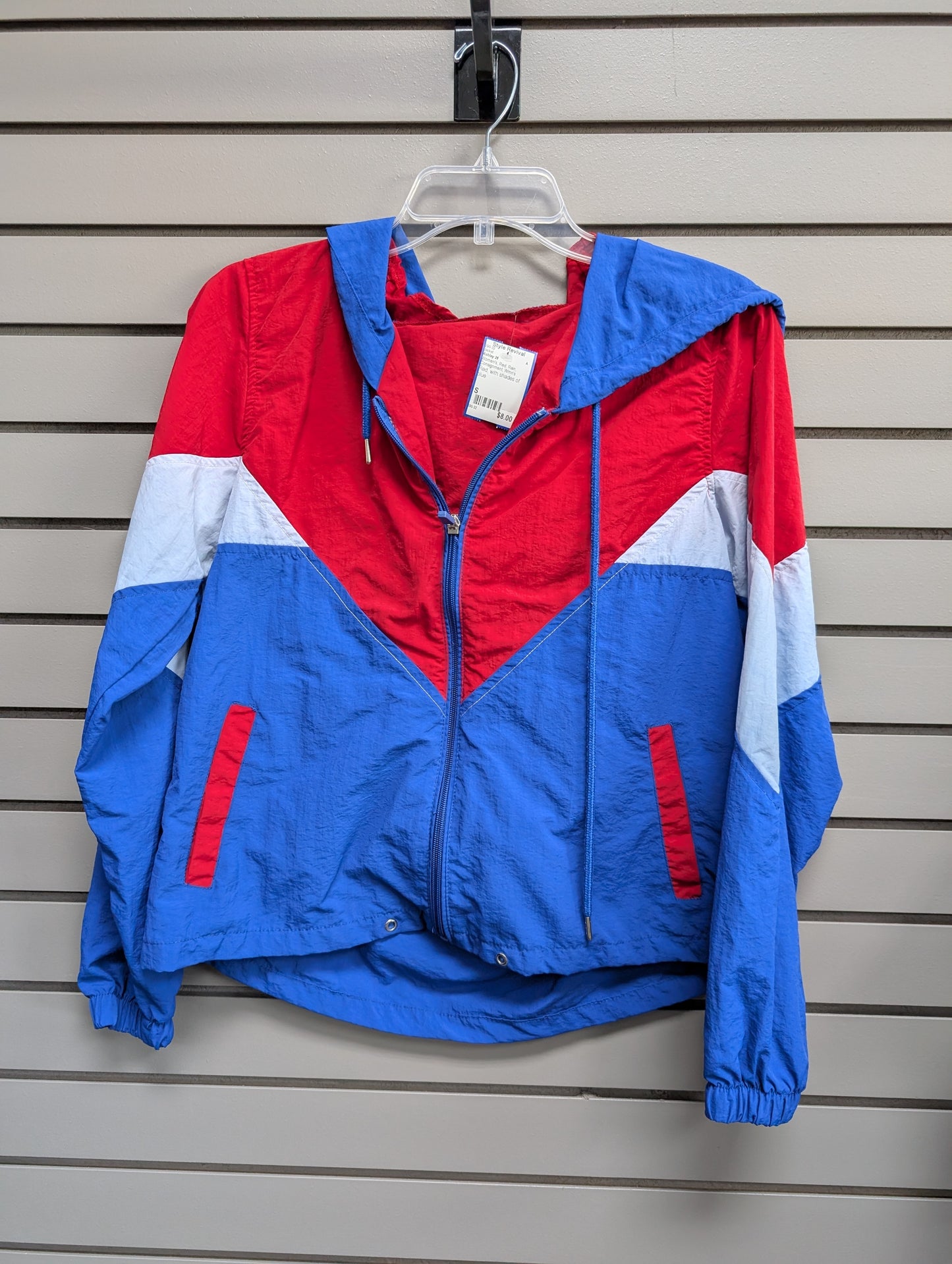 Women's Women Size S Ashley 26 Red Rain Jacket