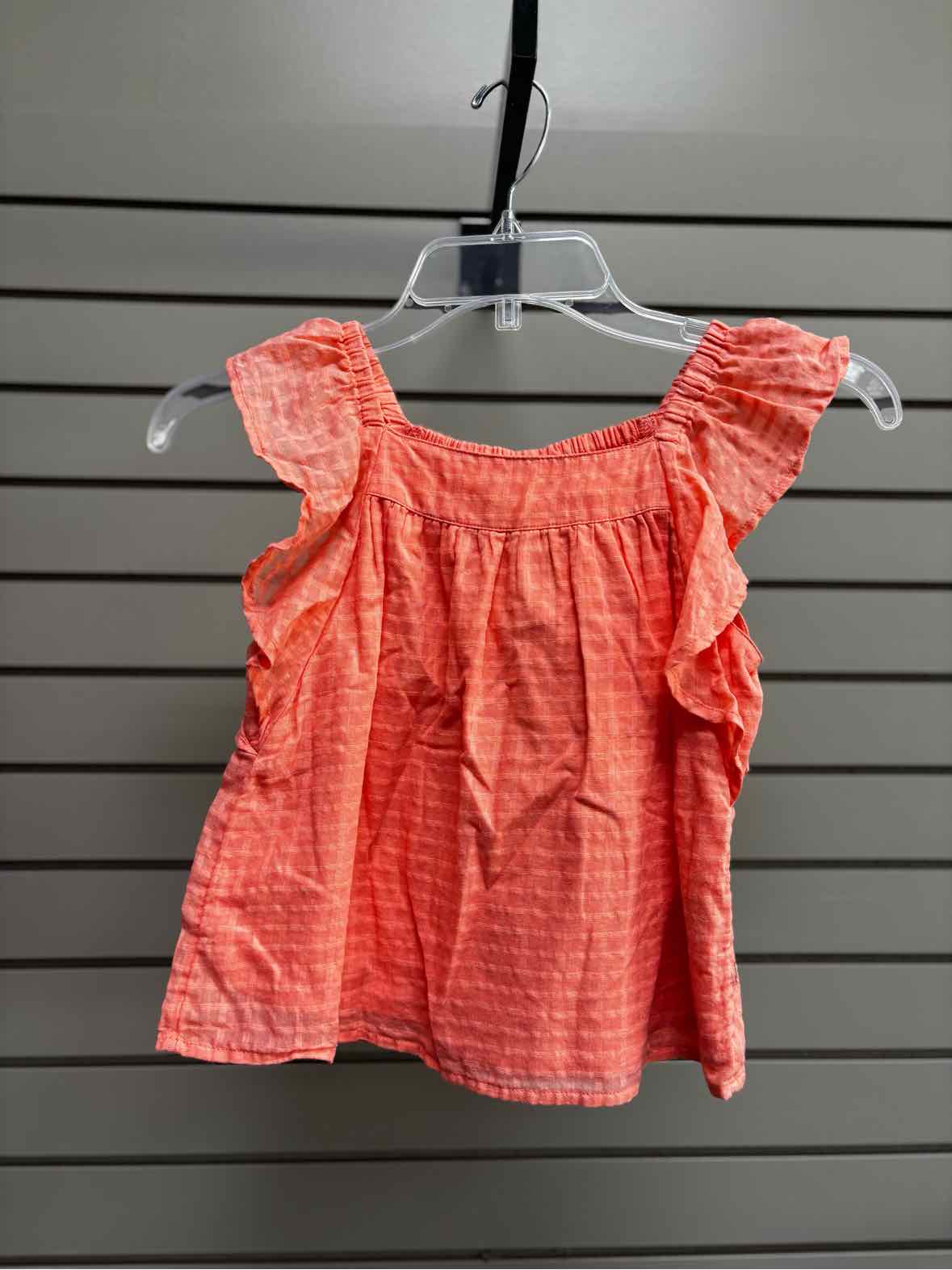 Girl's Child Size 6 cat & jack Coral Short Sleeve Shirt