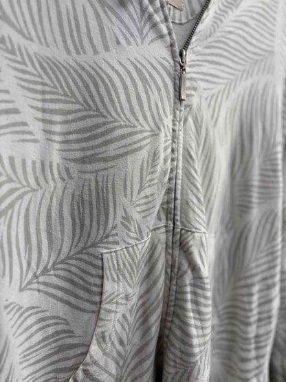 Women's Women Size L White Thread & Supply Hooded Long Sleeve Sweatshirt