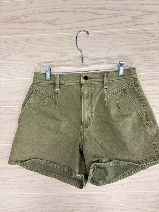 Women's Waist Size 6 Universal Thread Olive Midi Short