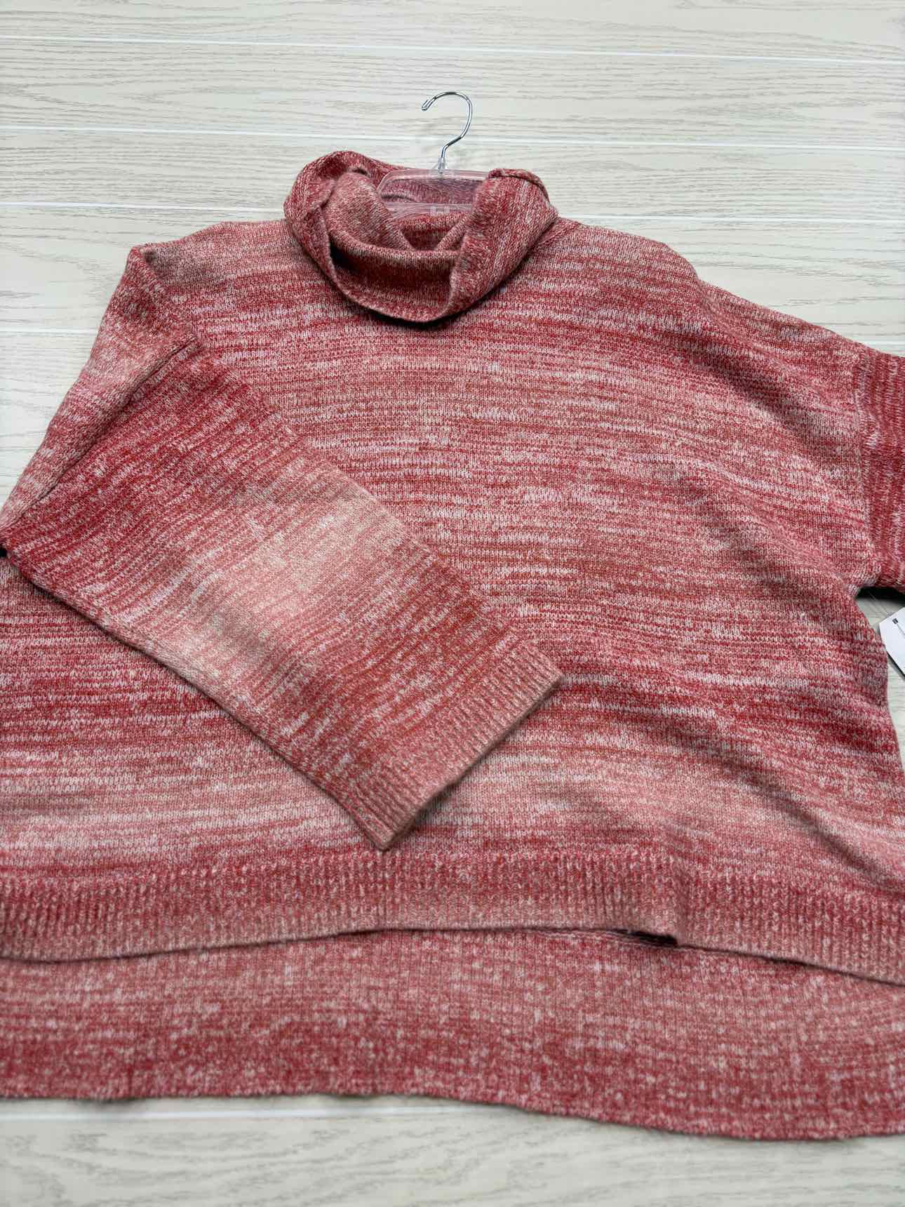 Women Size XL Red time tru Turtle Neck Sweater