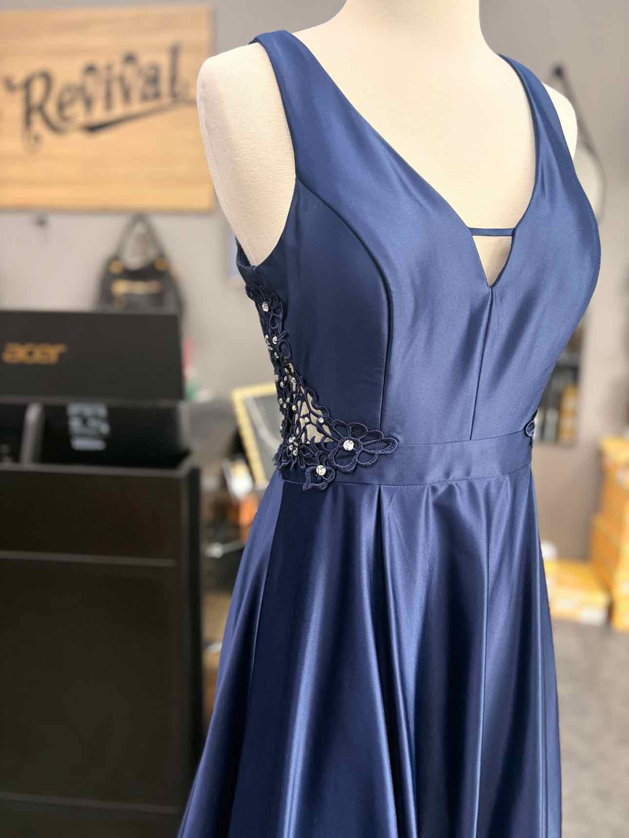 Women's Size 10 Navy City Studio Tank Maxi Dress