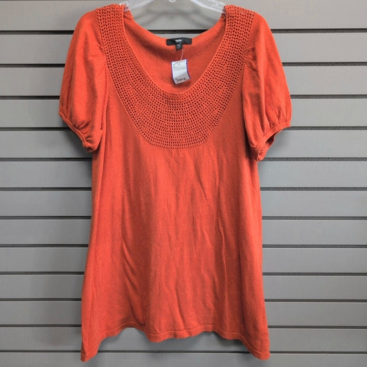 Women's Women Size XL Burnt Orange Mossimo Short Sleeve Shirt