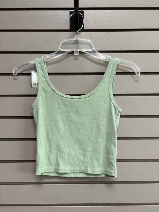 Women's Women Size XS Green Unknown Tank Shirt