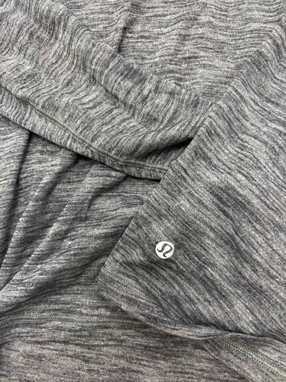 Women's Women Size 6 Charcoal Lululemon Long Sleeve Shirt