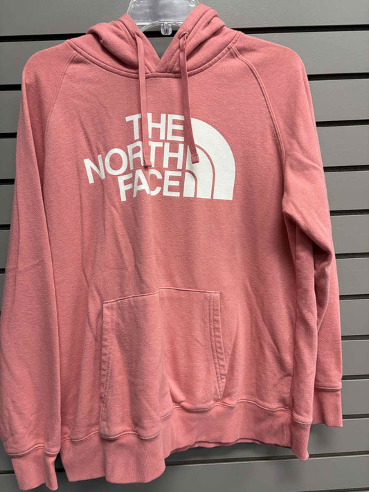 Women's Women Size L Pink the north face Hooded Long Sleeve Sweatshirt