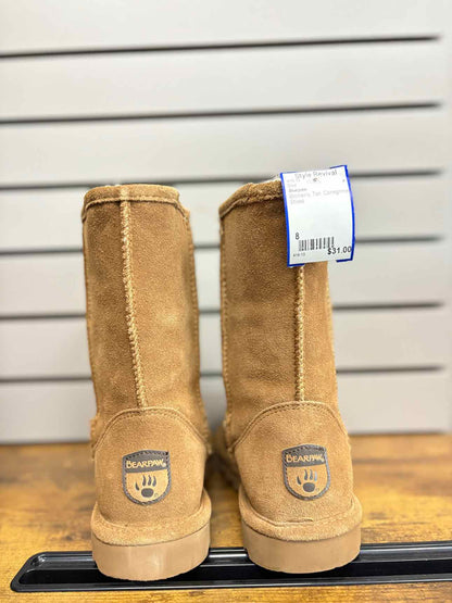 Women's W Shoe Size 8 Tan Bearpaw Boot