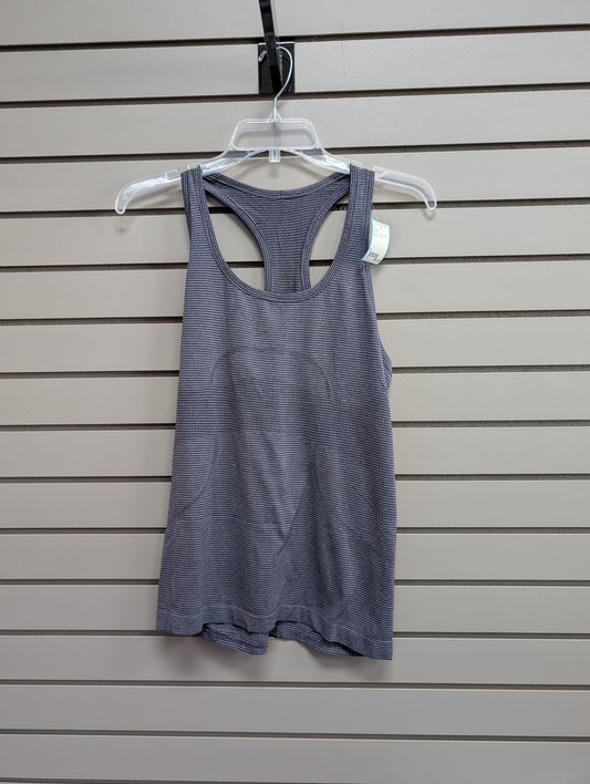 Women's Women Size S Lululemon Navy Striated Racerback Tank Top