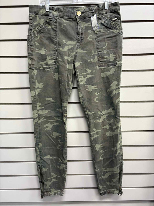 Women's Waist Size 10 KUT Army Green Camoflage Jean