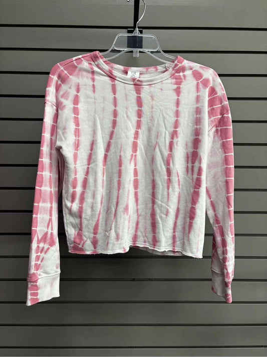 Girl's Child Size 14/16 GAP Kids Pink tie dye Crew Long Sleeve Sweatshirt