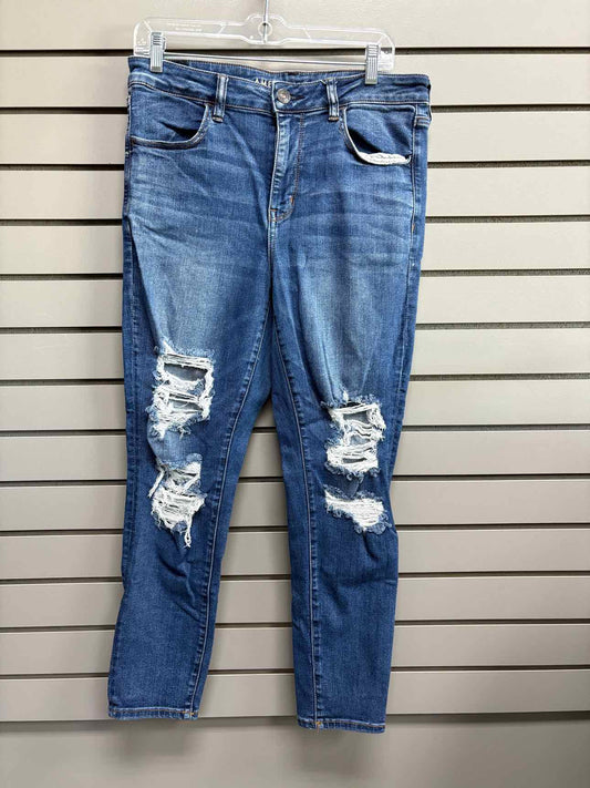 Women's Waist Size 14 American Eagle Blue Jean