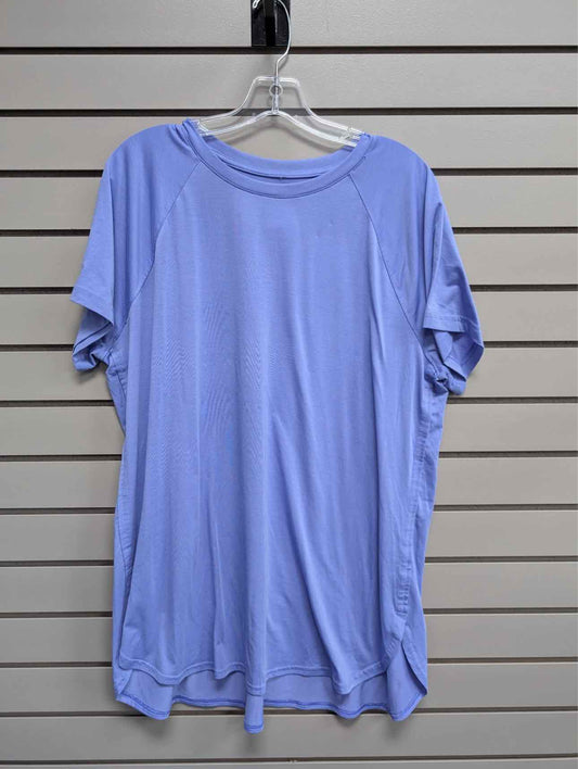 Women's Women Size 2X Pumpkin Tek Gear Short Sleeve Shirt