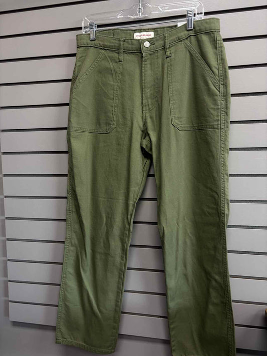 Women's Waist Size 10 Lucky Brand Green Pant