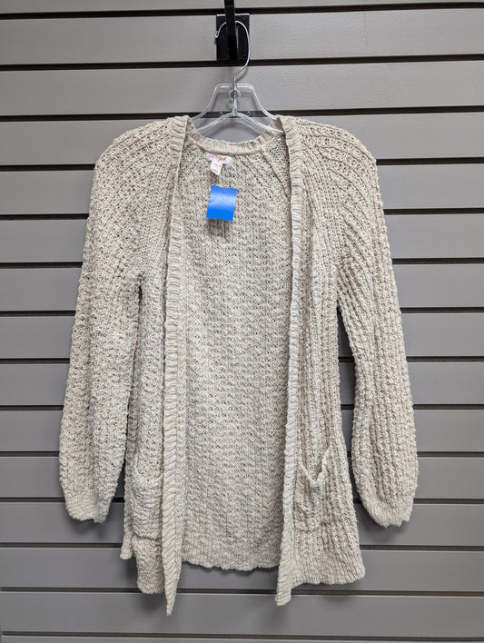 Girl's Child Size 10/12 cat & jack Tan Long Sleeve Sweater