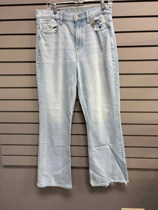 Women's Waist Size 10 American Eagle Light Blue Jean