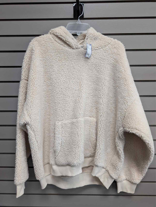 Women's Women Size XXL Cream American Eagle Hooded Long Sleeve Sweatshirt