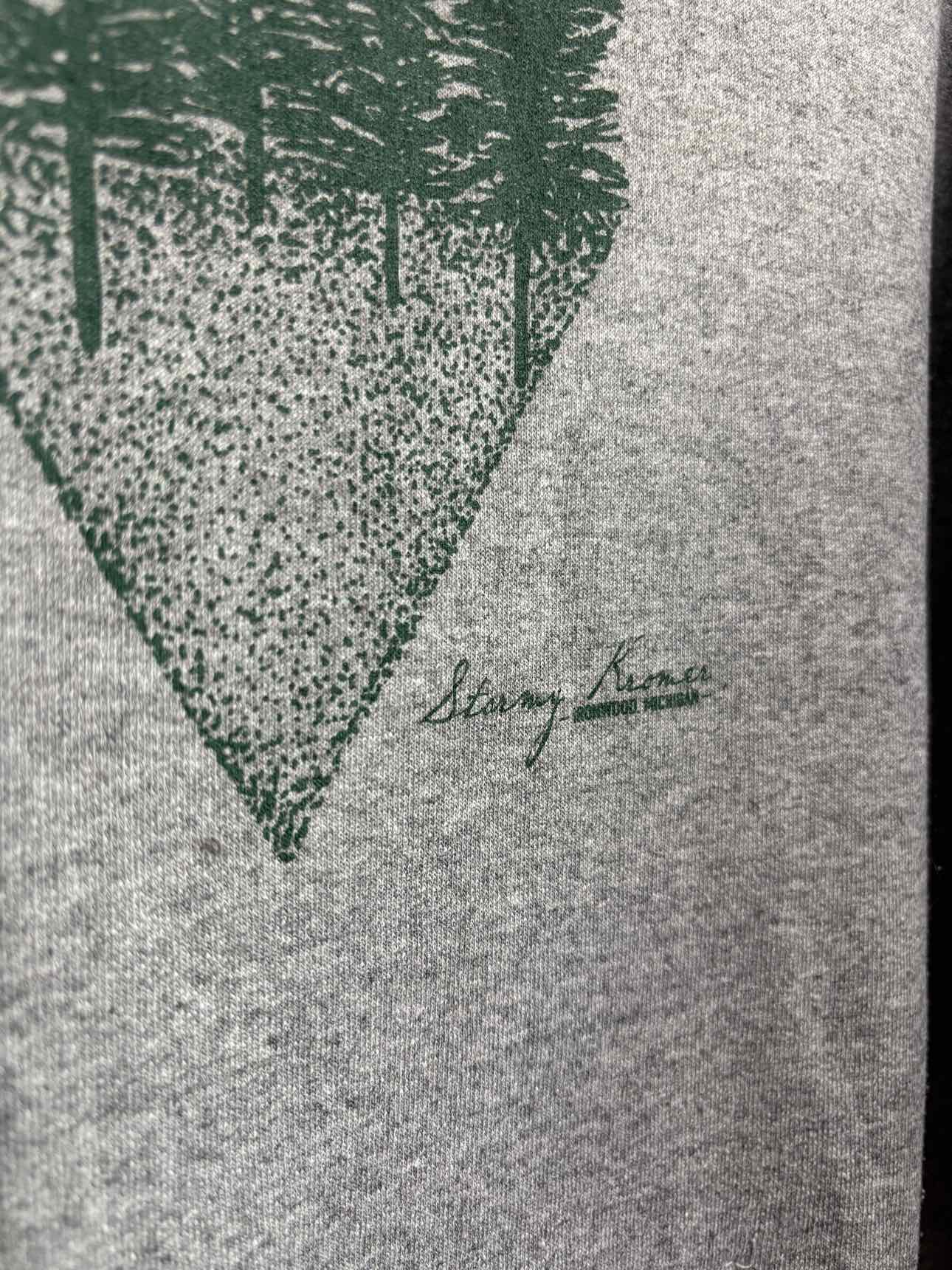 Women's Women Size L Gray Hooded Long Sleeve Sweatshirt