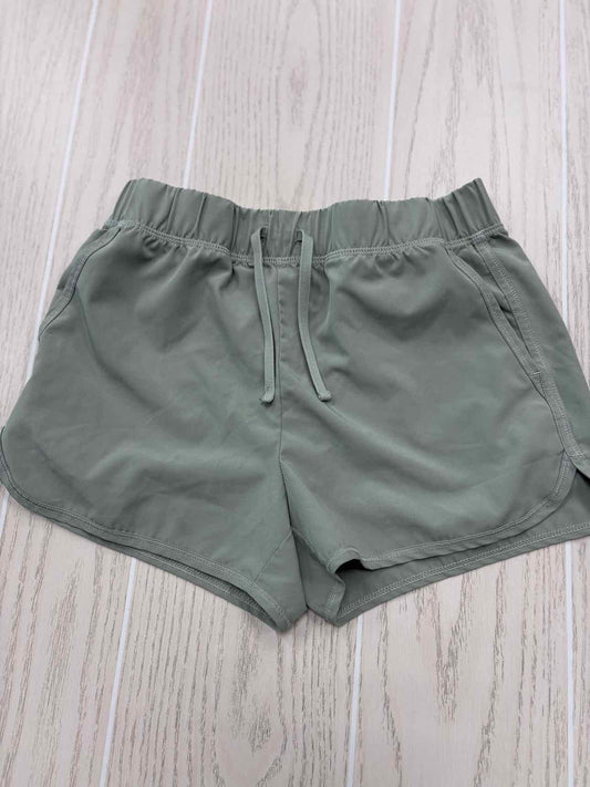 Girl's Child Size L 90 degree Light Green Short