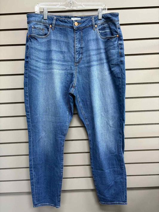 Women's Waist Size 33 LOFT Light Blue Jean