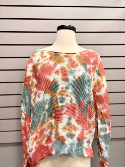 Women's Women Size XS Multi-Color Lou & Grey Tie Dye Long Sleeve Shirt