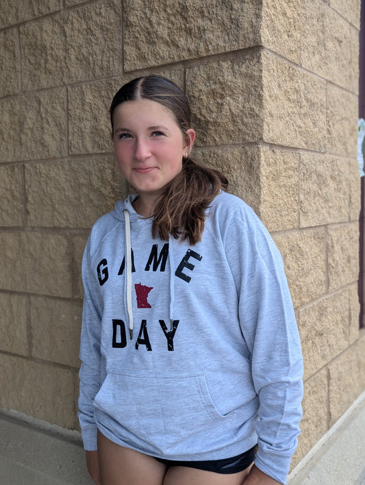 Plus Size Game Day Dual String Hoodie