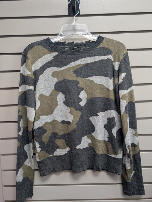 Women's Women Size S Charcoal Fate Camoflage Long Sleeve Shirt