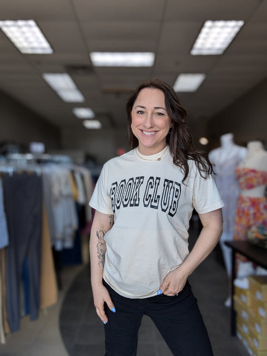Book Club Plus Tee