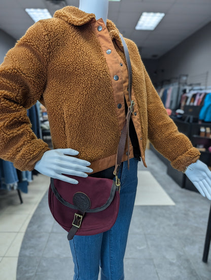 Burgundy Duluth Pack Small Shell Purse