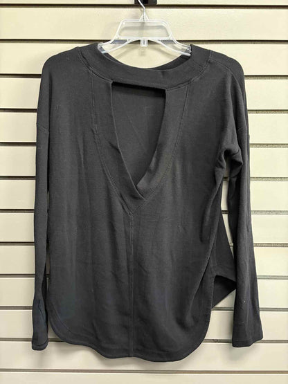 Women's Women Size XS Athleta Black Long Sleeve Top