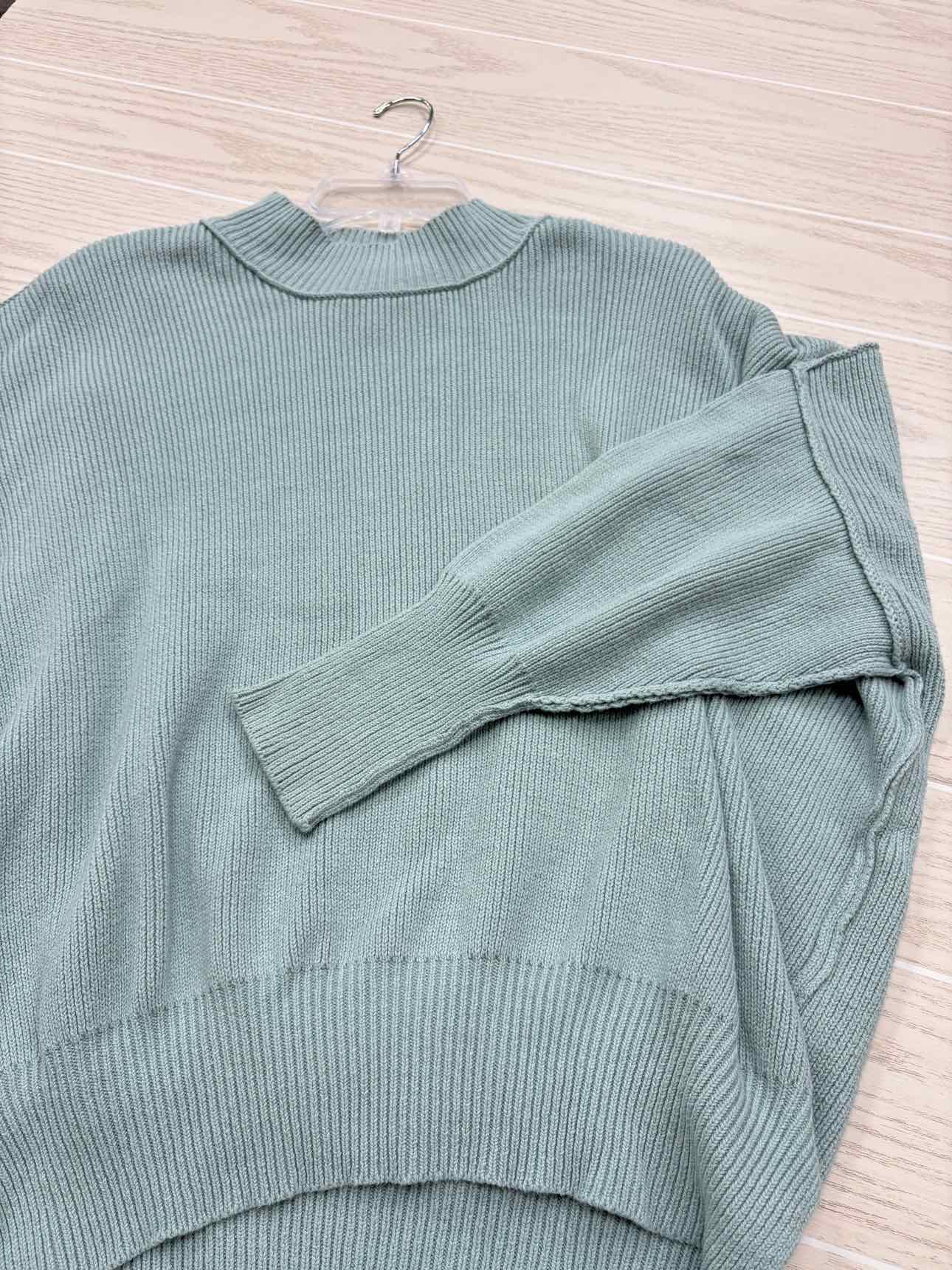 Women's Women Size XS Mint Zenana Long Sleeve Sweater