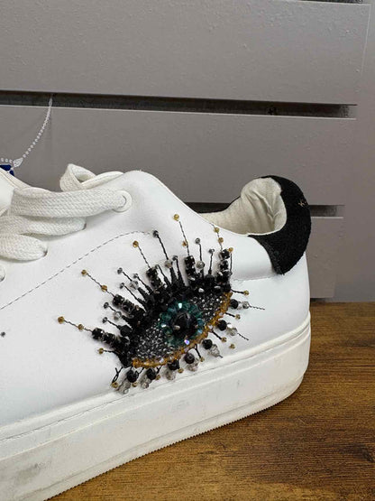 Women's W Shoe Size 9 White Kurt Geiger Sneaker