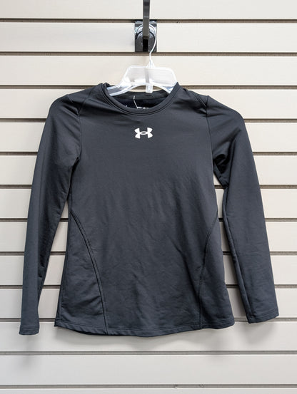Women's Women Size M Under Armour Black Long Sleeve Top
