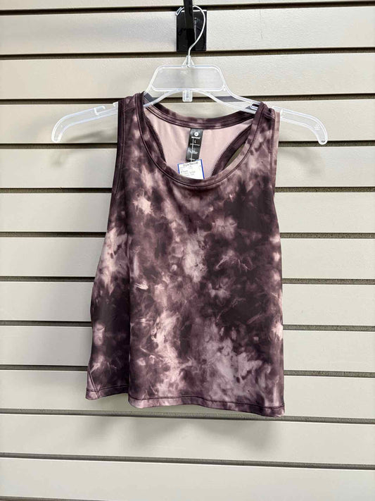 Women's Women Size L 90 degree Tie Dye Racerback Tank Top
