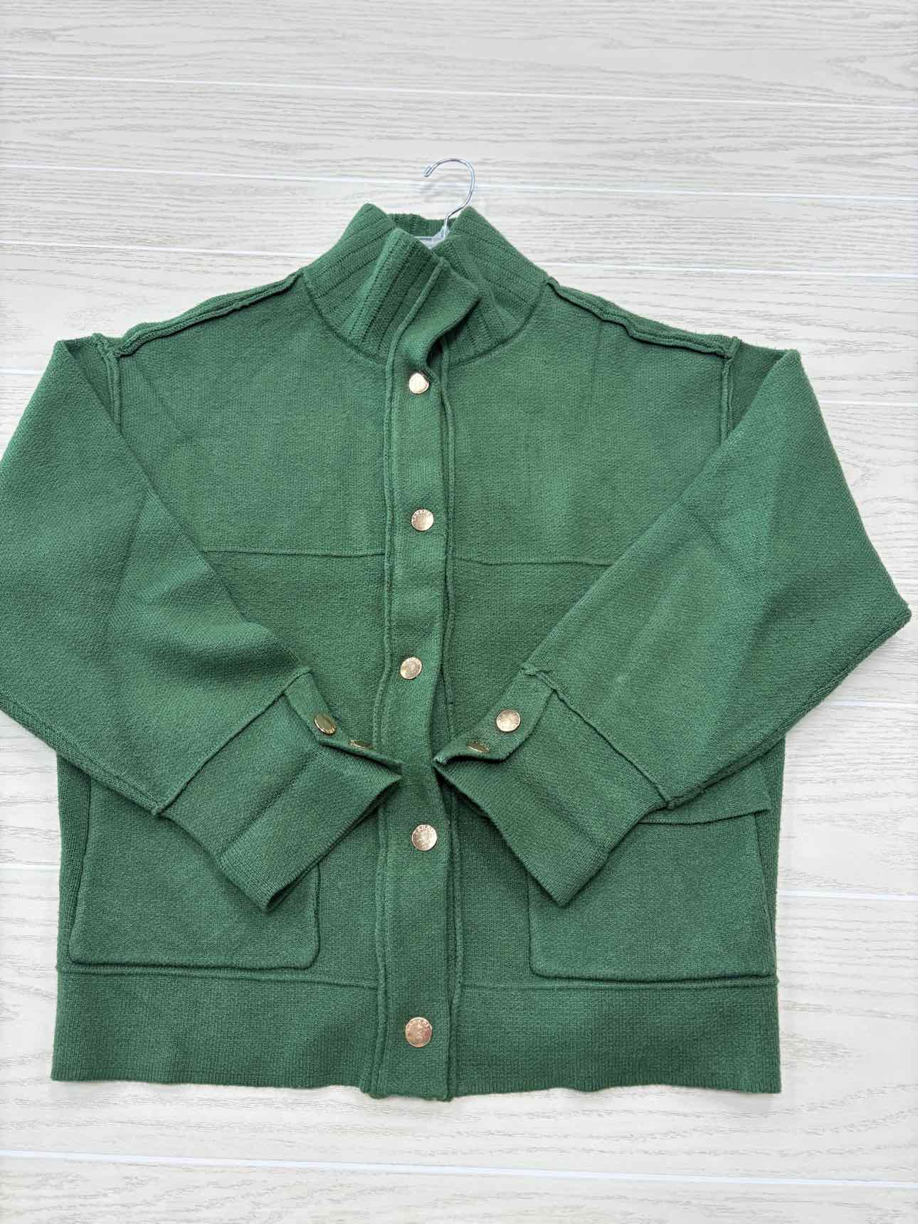 Women's Women Size L Green tahari Long Sleeve Sweater