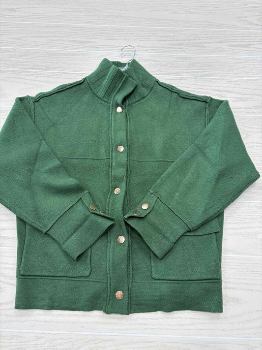 Women's Women Size L Green tahari Long Sleeve Sweater