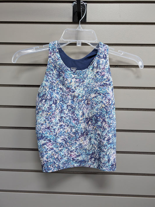Girl's Child Size XL Athleta Girl Multi-Color Floral Tank Shirt