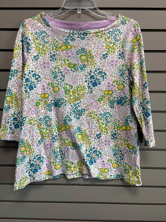 Women's Women Size M Multi-Color Croft & Barrow Floral Long Sleeve Shirt