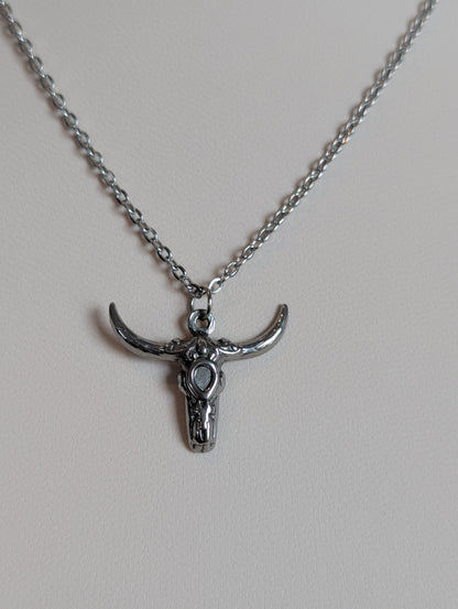 Silver Long Horn