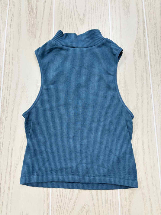 Women's Women Size XS Blue Zara Ribbed Tank Shirt