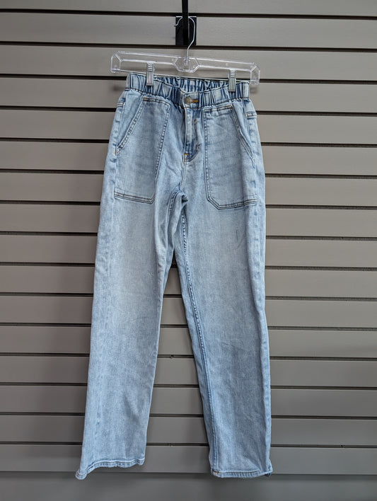 Women's Waist Size 26 Vigoss Light Blue Denim Jean