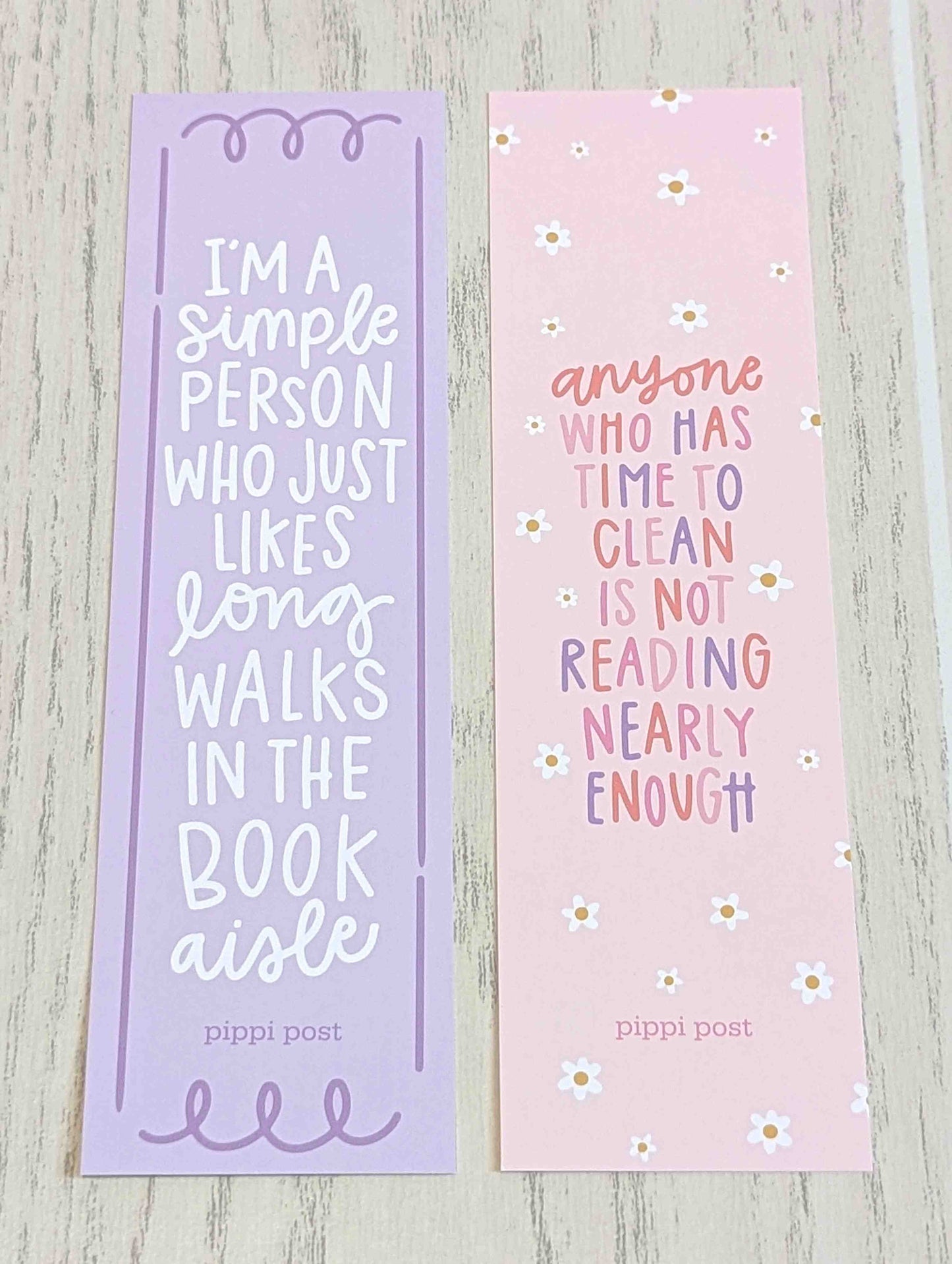 Long Walks in the Book Aisle Bookmark Set