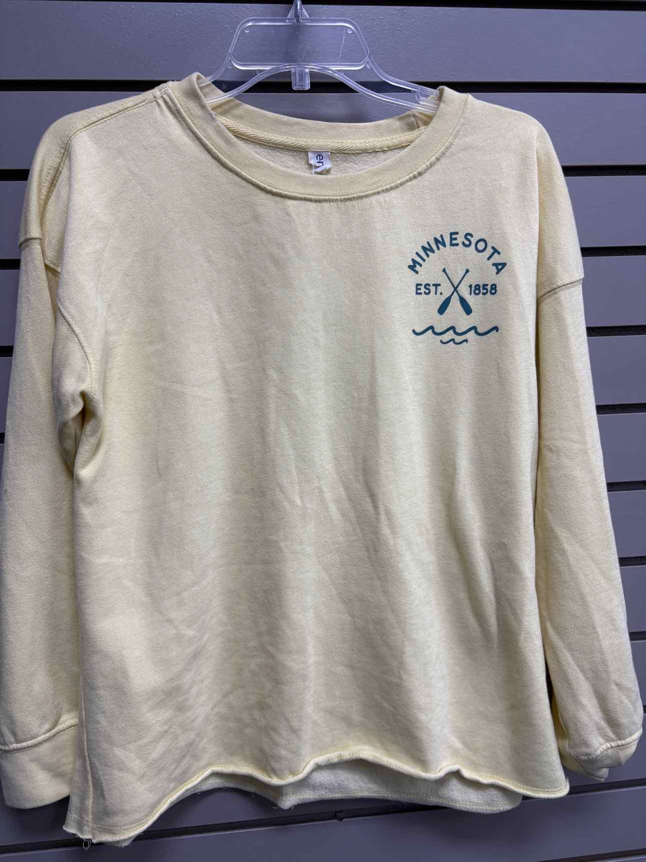 Women's Women Size S Yellow Unknown Long Sleeve Shirt