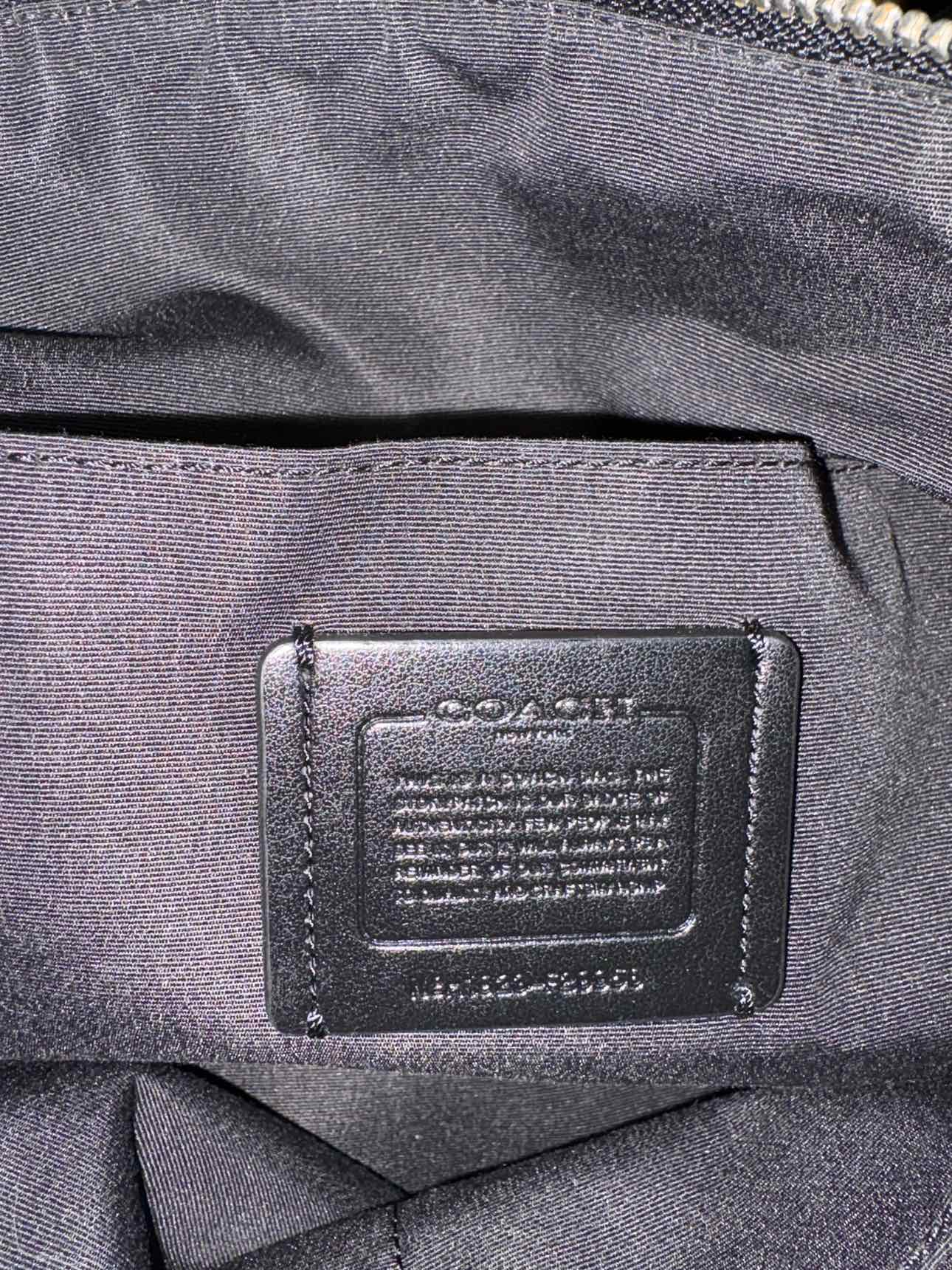 Charcoal Coach Purse
