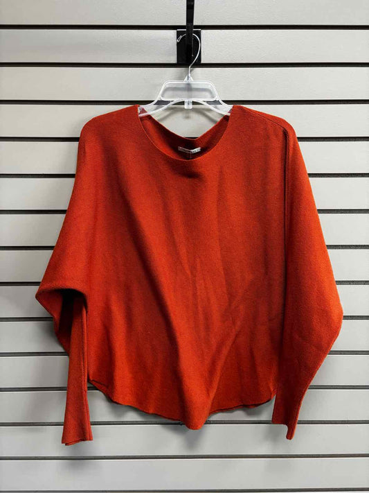 Women's Women Size L Burnt Orange Vila Milano Long Sleeve Shirt