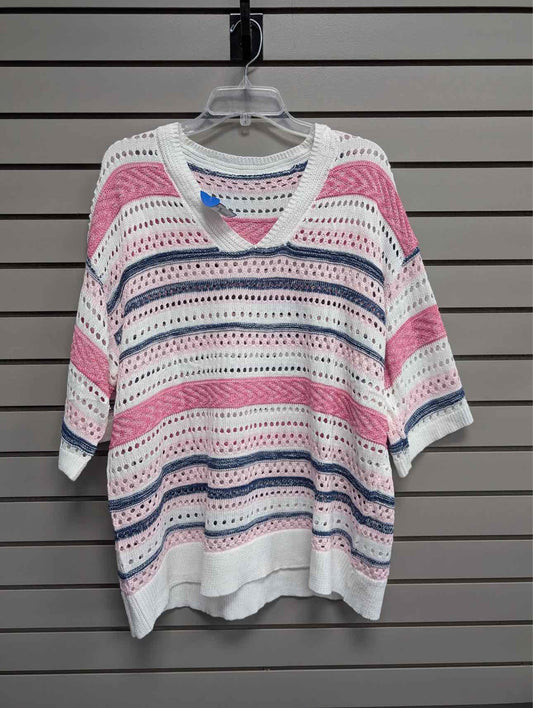 Women's Women Size 2X Pink Unknown Long Sleeve Shirt